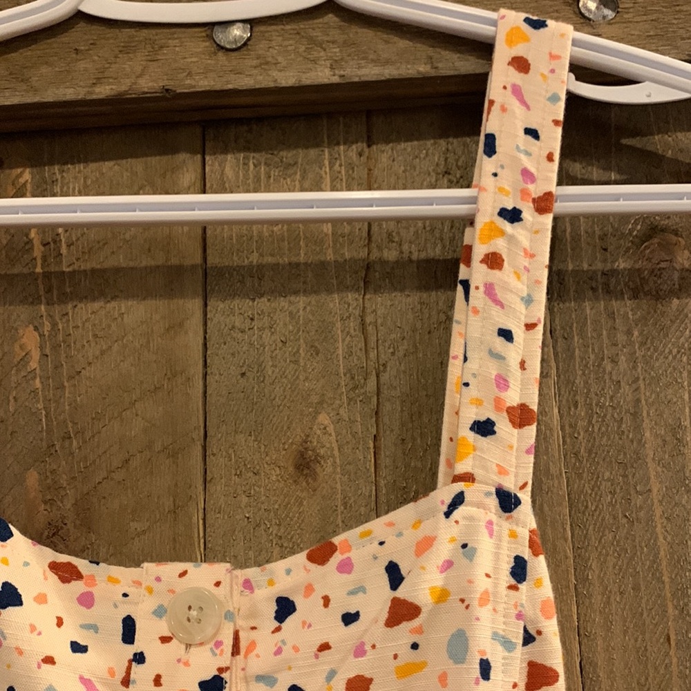 Madewell | Colourful Dotted Midi Dress - Picture 3 of 13